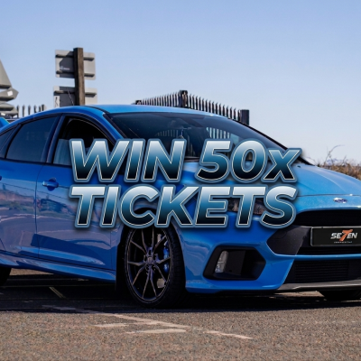 50x Tickets for the Ford Focus RS (Mini Draw)